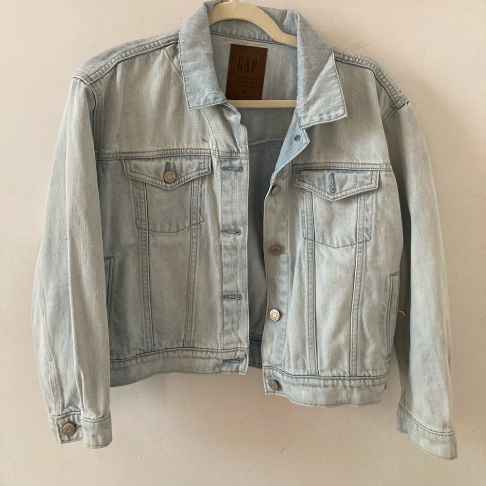 Gap Cropped Denim Jacket